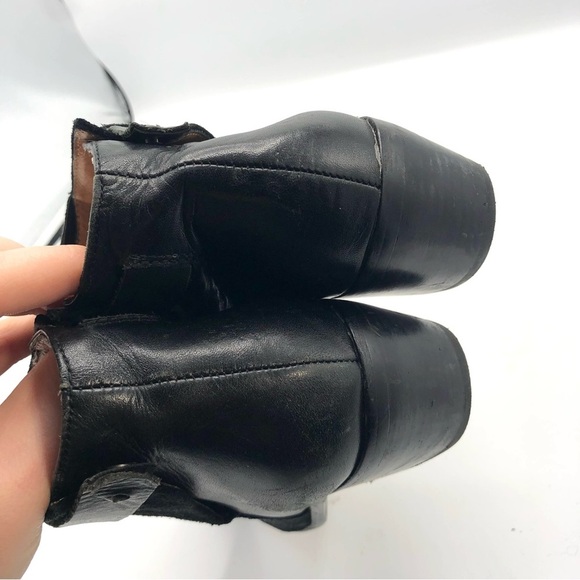 MADEWELL Charley Collar Stud Boot Ankle Boot Bootie Black Suede Leather 7.5 MWL - Picture 6 of 11